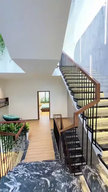 Nhà phố hiện đại lam sắt đen — 5