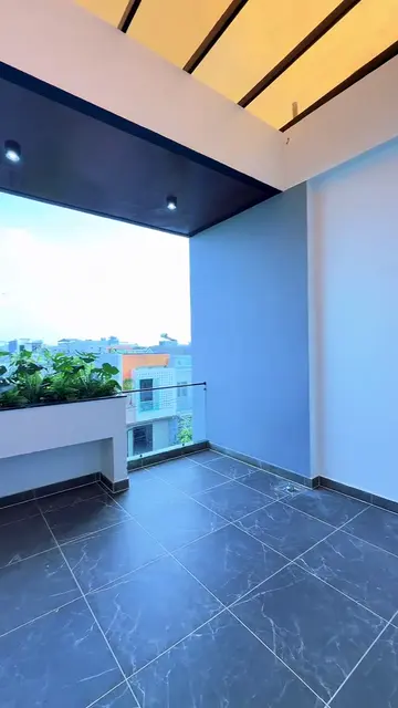 Nhà phố hiện đại lam sắt đen — 6